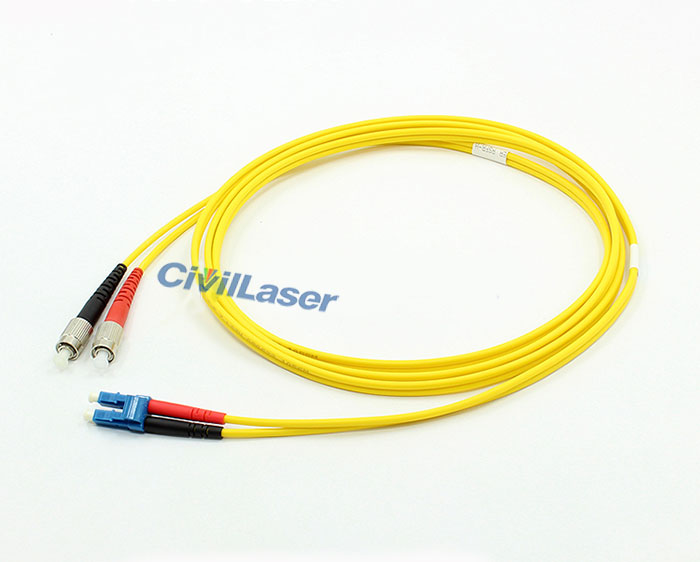 FC-LC Singal Mode Double Core Fiber Patch Cord